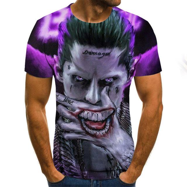 2020 Mens horror T shirts Fashion