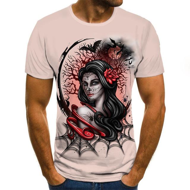 2020 Mens horror T shirts Fashion