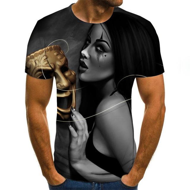 2020 Mens horror T shirts Fashion
