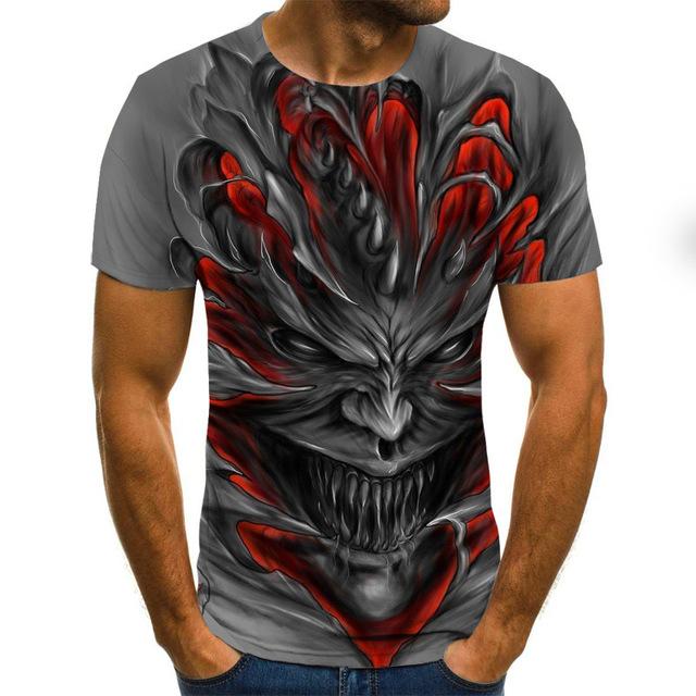 2020 Mens horror T shirts Fashion