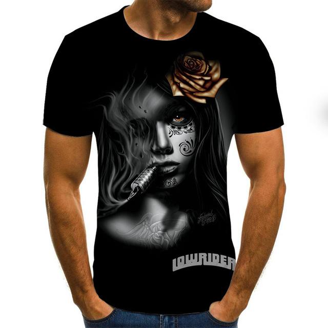 2020 Mens horror T shirts Fashion