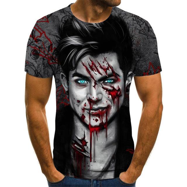 2020 Mens horror T shirts Fashion