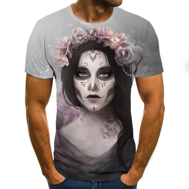 2020 Mens horror T shirts Fashion