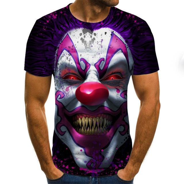 2020 Mens horror T shirts Fashion