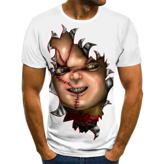2020 Mens horror T shirts Fashion