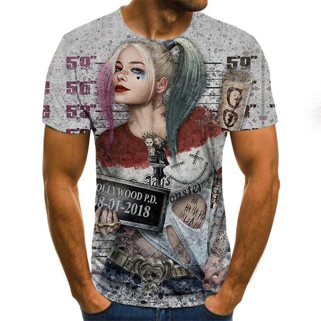 2020 Mens horror T shirts Fashion