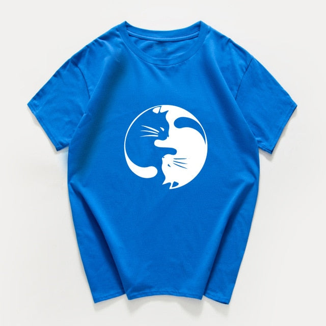 Cat What  funny T-Shirt men