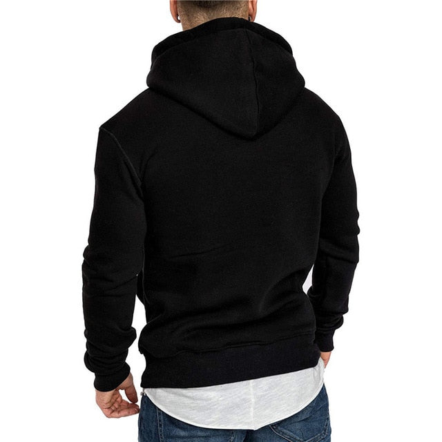 Covrlge Mens Sweatshirt Long Sleeve Autumn Spring Casual Hoodies T
