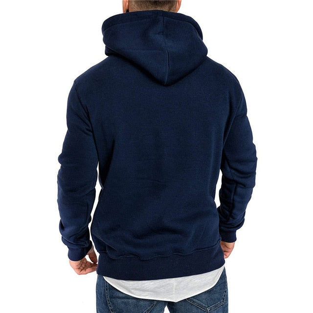 Covrlge Mens Sweatshirt Long Sleeve Autumn Spring Casual Hoodies T