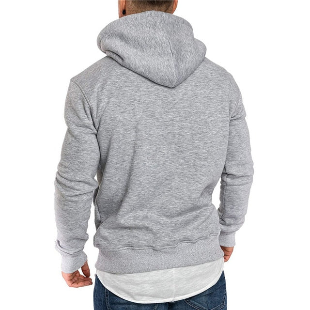 Covrlge Mens Sweatshirt Long Sleeve Autumn Spring Casual Hoodies T