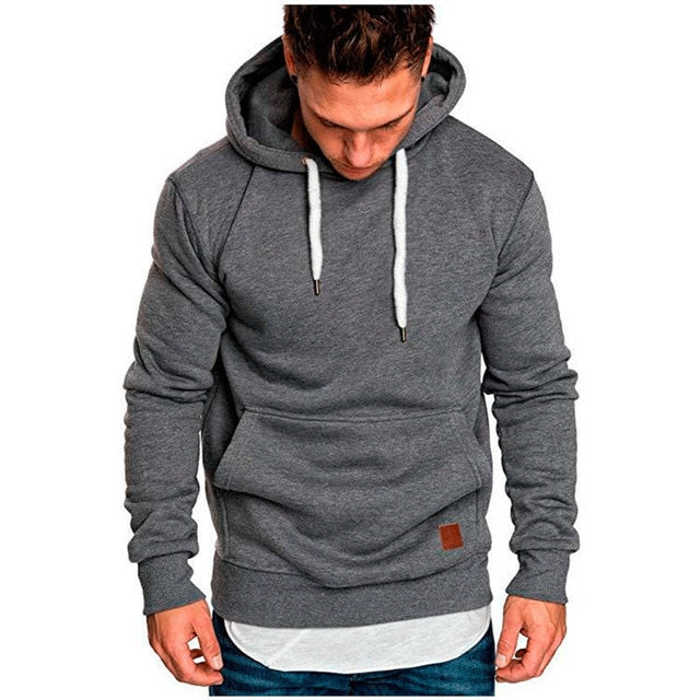 Covrlge Mens Sweatshirt Long Sleeve Autumn Spring Casual Hoodies T