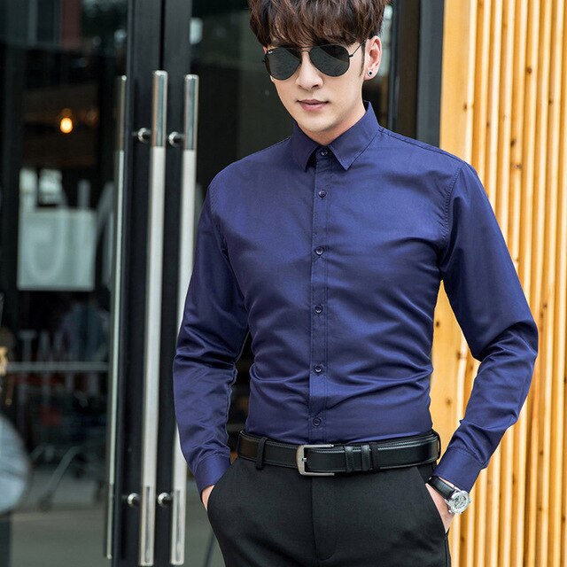 Men's Professional Business Social Shirt Men's Dress Shirt