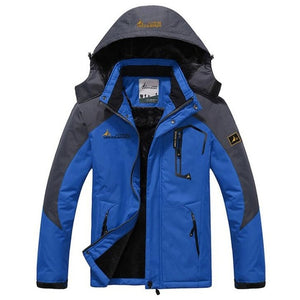 Winter Parka Men Windbreak Plus Velvet Thick Warm