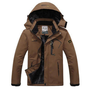 Winter Parka Men Windbreak Plus Velvet Thick Warm