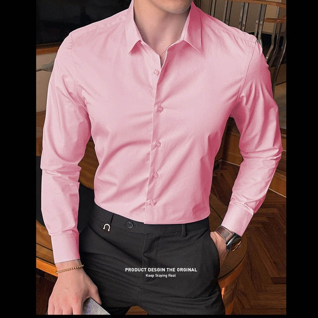 2020 New Fashion Cotton Long Sleeve Shirt