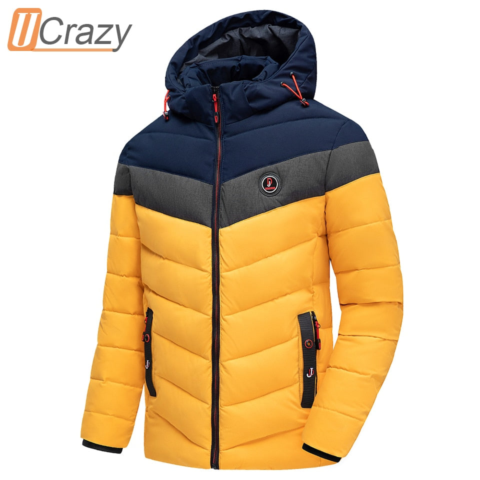 Men 2020 Winter Brand New Casual Warm Thick Waterproof Jacket